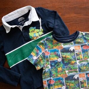Andy & Evan TMNT Boys Shirt Set